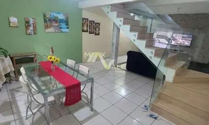 Sobrado com 3 dormitórios à venda, 119 m² por R$ 590.000 - Residencial Santa Paula - Jacareí/SP