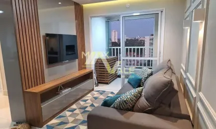Apartamento com 2 dormitórios à venda, 65 m² por R$ 636.000 - Parque Industrial - São José dos Camp