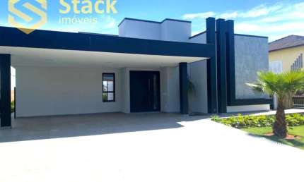 CASA RESIDENCIAL NOVA, TOTALMENTE TÉRREA, A VENDA,  LOCALIZADA NO CONDOMÍNIO RESIDENCIAL DOS LAGOS, EM ITUPEVA - SP,    A Casa contem 4 suítes
