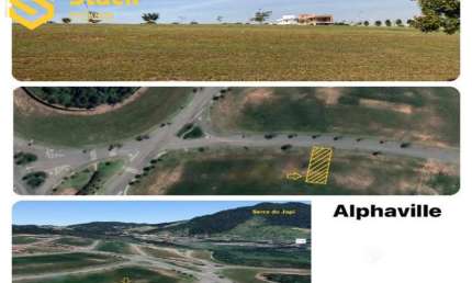 TERRENO A VENDA EM JUNDIAÍ NO CONDOMÍNIO FECHADO DE ALTO PADRÃO RESIDENCIAL ALPHAVILLE.