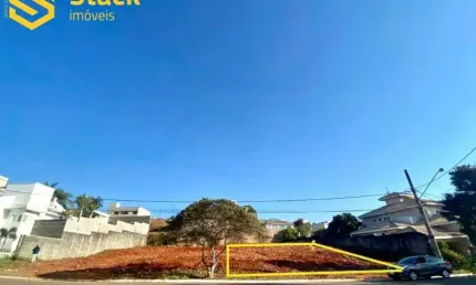 Terreno a venda em jundiaí no condomínio fechado terras de são carlos no bairro caxambu.