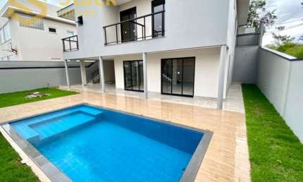 CASA NOVA A VENDA/LOCAÇÃO EM JUNDIAÍ NO CONDOMÍNIO FECHADO PORTAL DO PARAÍSO II.