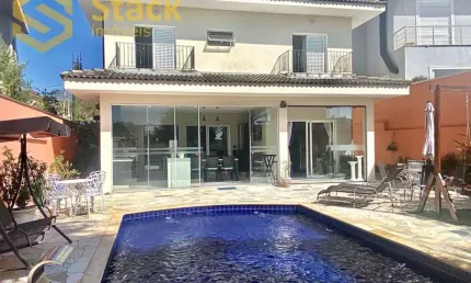 Casa a venda em jundiaí no condomínio fechado reserva da serra.
