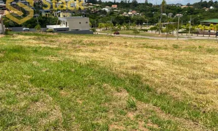 Terreno a venda no condomínio fechado terras de alvorada, próximo da serra do japi.