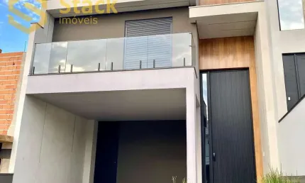 Casa sobrado com 3 suítes à venda em jundiaí no condomínio reserva da mata.