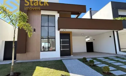 Casa térrea  com  3 suítes e e espaço para lazer no piso de baixo - condomínio gran ville são venâncio - itupeva/sp!
