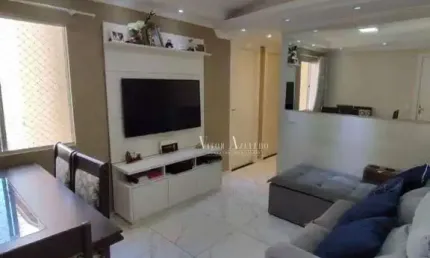 Apartamento com Armários Modulados à  Venda no Condomínio Vila dos Bandeirantes no Jardim Tatiana - Votorantim/SP.