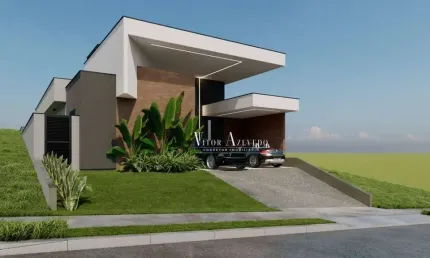Casa com 3 dormitórios à venda no Condomínio Terras Alpha Nova Esplanada - Votorantim/SP