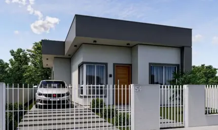 Casa para Venda em Palhoça, Bela Vista, 3 dormitórios, 1 suíte, 2 banheiros, 2 vagas