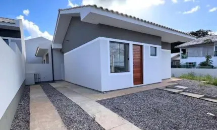 Casa para venda em palhoça, bela vista, 2 dormitórios, 1 suíte, 2 vagas