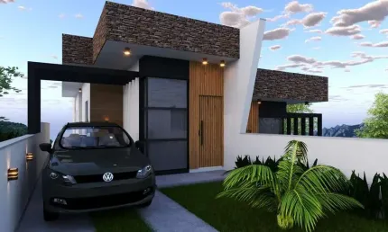 Casa para Venda em São José, Forquilhas, 2 dormitórios, 1 banheiro, 2 vagas