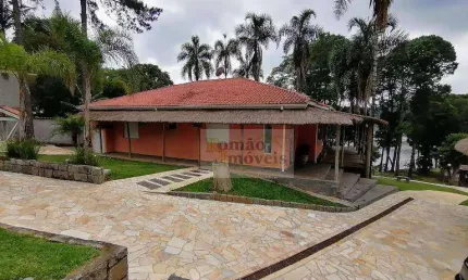 **chácara de alto padrão à beira da represa em mairiporã/sp - um refúgio de luxo e lazer**