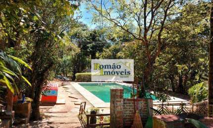 Chácara com lago e piscina à venda, 5506 m² por R$ 1.500.000,00 - Roseira - Mairiporã/SP