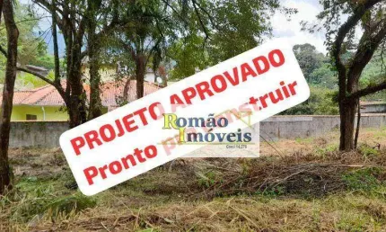 Terreno com projeto aprovado à venda, 1230 m² - jardim primavera - mairiporã/sp