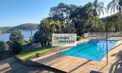 **Chácara em Condomínio com Acesso Privativo à Represa em Mairiporã/SP - Casa Assobradada com Vista Deslumbrante**