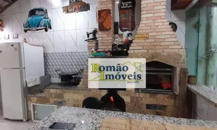 Casa de campo com piscina, churrasqueira,  3 dormitórios à venda, 160 m² por R$ 650.000 - Apolinário - Mairiporã/SP
