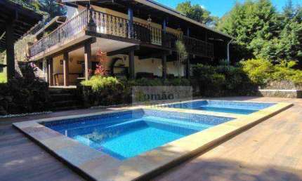 **Linda Casa Mobiliada no Clube da Montanha em Atibaia** Condomínio Fechado de Alto Padrão!!**