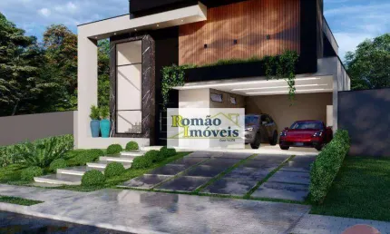 Casa dentro do Condominio Reserva São Nicolau em Atibaia/SP, a menos de 2 minutos da Av. Lucas Nogueira Garcez.