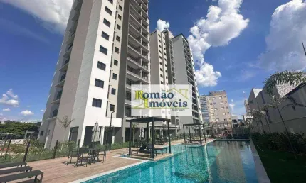 Apartamento localizado no 3 andar do edifício Vertice Carraro com 2 quartos sendo 1 suite - Com Móveis Planejados