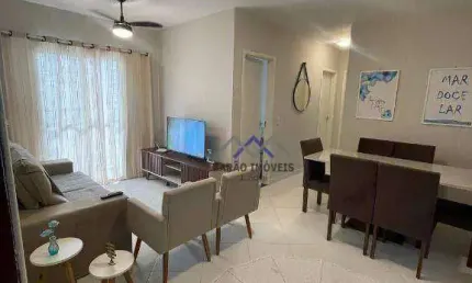 Excelente apartamento com 60 m² na praia das toninhas em ubatuba/sp - oportunidade