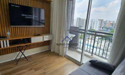 Apartamento com 1 dormitório à venda, 27 m² por r$ 530.000,00 - moema - são paulo/sp