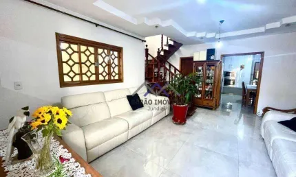 Casa com 3 dormitórios à venda, 193 m² por r$ 850.000,00 - jardim marabambaia ii (jardim santa gertrudes) - jundiaí/sp
