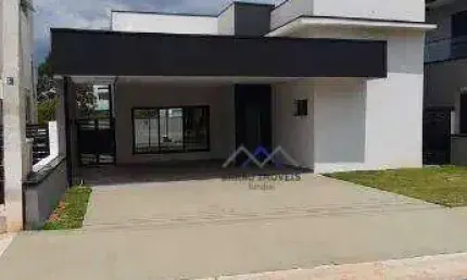 EXCELENTE CASA TÉRREA NOVA  COM 155,11 M² DISPONÍVEL PARA À VENDA NO CONDOMÍNIO GRAN VILLE  SÃO VENÂNCIO NA CIDADE DE ITUPEVA/SP - PREÇO OPORTUNIDADE