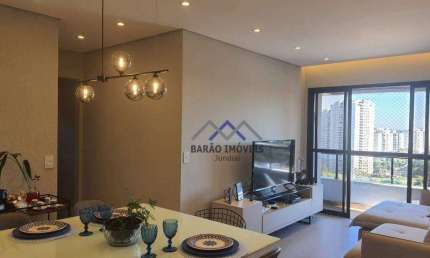 Apartamento com 3 dormitórios à venda, 100 m² por R$ 700.000,00 - Vila Japi II - Jundiaí/SP