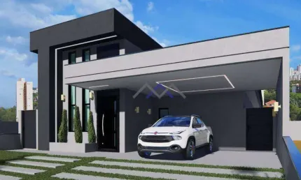 Excelente casa terrea no condominio fechado condomínio gran ville são venâncio 1  itupeva
