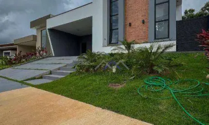 Casa Térrea à Venda com 3 Suítes Closet escritório área Gourmet -Condominio Villagio Azzure - Itupeva/SP