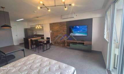 Flat com 1 dormitório para alugar, 45 m² por R$ 4.200,00/mês - Vila Arens I - Jundiaí/SP