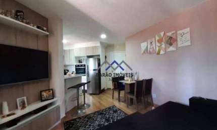 Apartamento com 2 dormitórios à venda, 48 m² por R$ 346.000,00 - Parque Cidade Jardim II - Jundiaí/SP