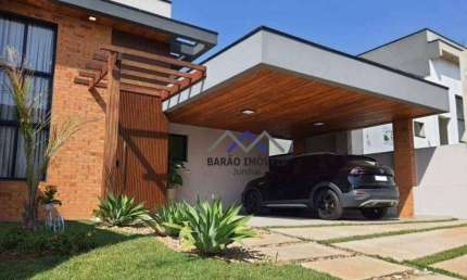 Casa Térrea com 3 dormitórios (3 suítes) à venda, 156 m² por R$ 1.070.000 - Condomínio Phytus - Cabreúva/SP.
