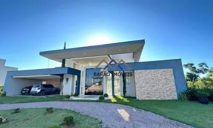 Excelente casa   no Condomínio Colinas de Inhandjara em Itupeva - SP.