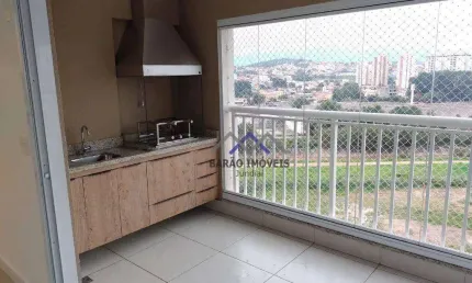 Apartamento com 3 dormitórios para alugar, 110 m² por R$ 6.420,00/mês - Botaniq Condominium Club - Jundiaí/SP