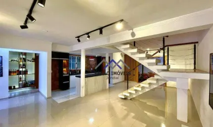 Casa com 3 dormitórios para alugar, 179 m² por r$ 4.340,00/mês - residencial santa giovana - jundiaí/sp