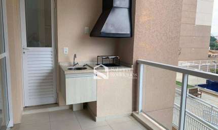 Apartamento com 3 dormitórios para alugar, 72 m² por R$ 4.751,80/mês - Bairro Pau Preto - Indaiatuba/SP