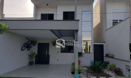 Sobrado com 3 dormitórios, 166 m² - venda por R$ 1.170.000 ou aluguel por R$ 6.798/mês - Jardim Park Real - Indaiatuba/SP