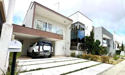 CASA PARA VENDA DE 350 M², COM 04 SUÍTES NO COND. BOSQUE DAS PALMEIRAS – PARQUE DO JIQUI/RN
