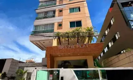 Flat mobiliado para venda de 65 m², com 02 quartos - ponta negra, natal/rn