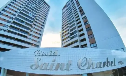 Apartamento para venda no Residencial Saint Charbel de 109 m², com 04 quartos - Capim Macio, Natal/RN
