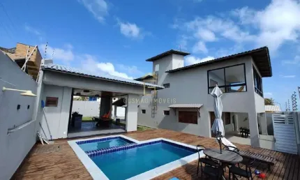 Casa de praia para venda de 400 m², com 04 suítes - búzios, nísia floresta/rn