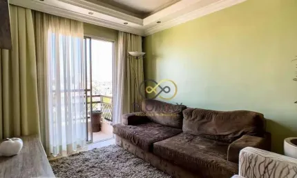 Apartamento com 3 dormitórios para alugar, 85 m² por R$ 3.590,00/mês - Vila Progresso - Guarulhos/SP