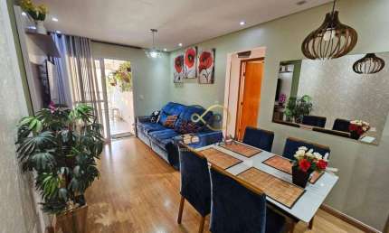 Apartamento em Guarulhos com 3 quartos à venda, 76 m² por R$ 625.000 - Vila Galvão