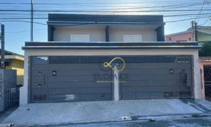 Vende - Novo e Espaçoso Sobrado - 150m²  -  Jd. Vila Galvão - Guarulhos - SP.