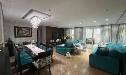 Apartamento com 3 dormitórios à venda, 122 m² por r$ 1.100.000 - lauzane paulista - são paulo/sp