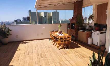 Vende - Linda e Esoaçosa Cobertura - 132m² -  Condomínio Residencial Serra Alta -  Vila Gomes Cardim, São Paulo - SP.