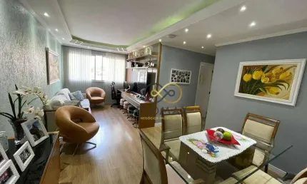 Apartamento com 3 dormitórios à venda, 76 m² por R$ 479.000,00 - Bom Clima - Guarulhos/SP