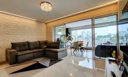Apartamento no Bosque Maia com 3 quartos e 2 vagas - Condomínio Helbor Patteo Bosque Maia