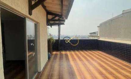 Vende - Linda e Espaçosa Cobertura Duplex - 182m² - Condomínio Vale das Palmas - Regente Feijó - SP